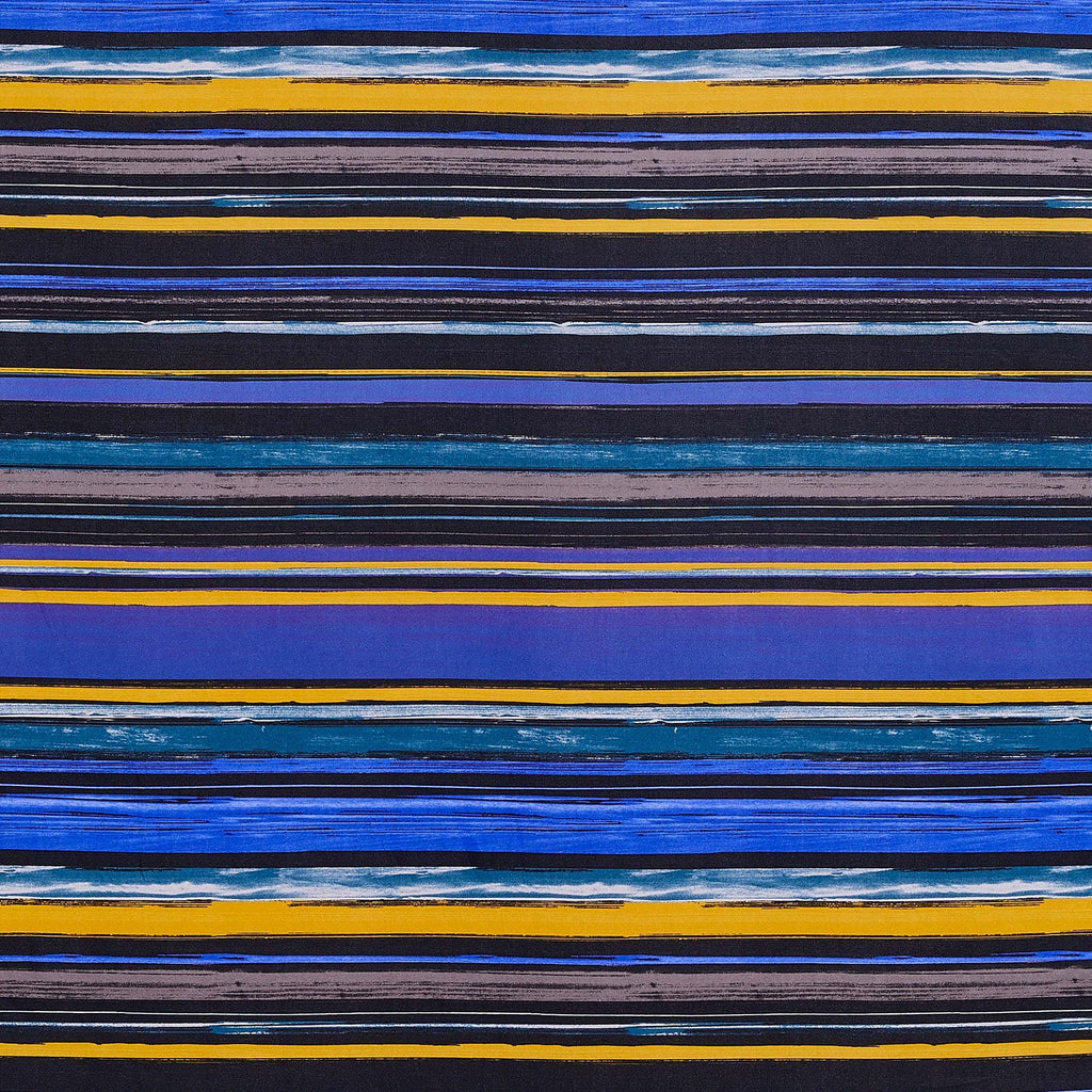 456 GOLD/BLUE | 53968-1181 - ZS1808J-1 PRINT ON ITY - Zelouf Fabrics 