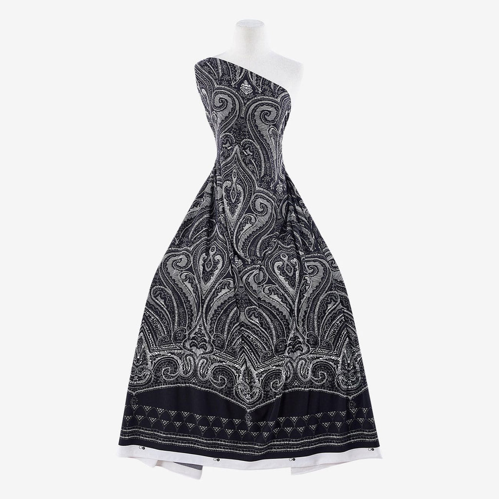 919 BLACK COMBO | 54005-1181 - ZS1810P PRINT ON ITY - Zelouf Fabrics