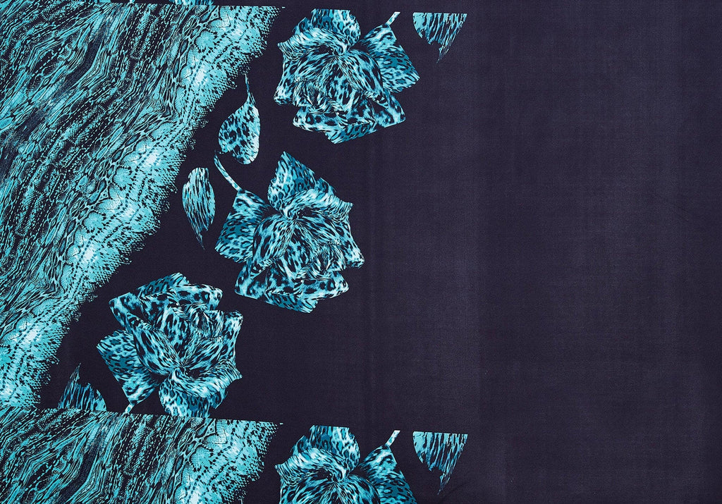 997 OCEAN COMBO | 54126-5631DP - ZS1810GG-2 INDEXED PRINT ON SCUBA - Zelouf Fabrics