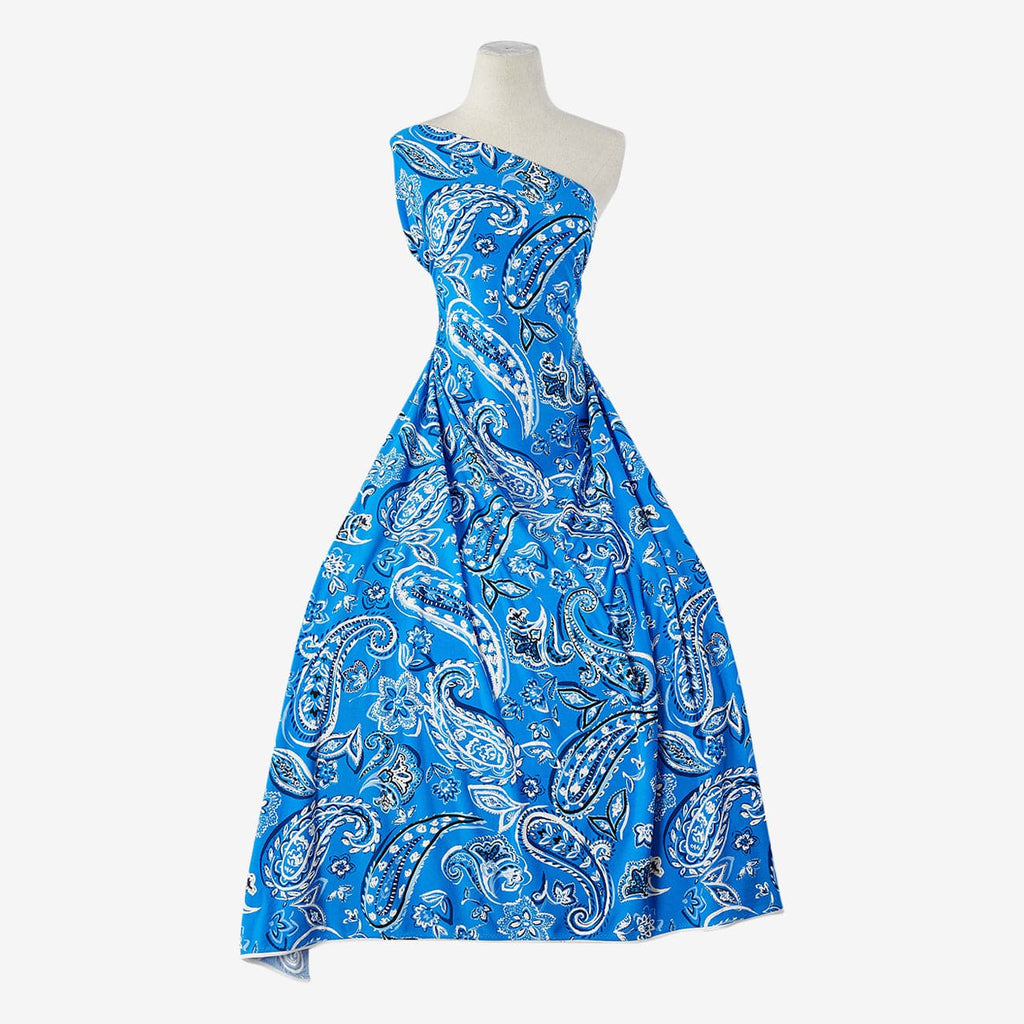 494 ROYAL/BLUE | 54173-1181P - ZS1901M PRINT ITY PUFF - Zelouf Fabrics