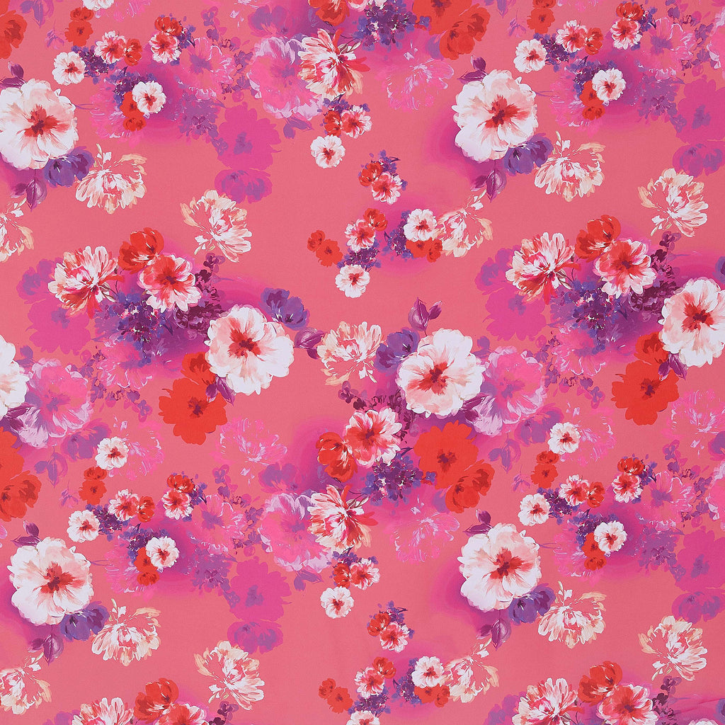 338 PINK/CORAL | 54573-3333DP - ZS1910N PRINT HI MULTI CHIFFON - Zelouf Fabrics
