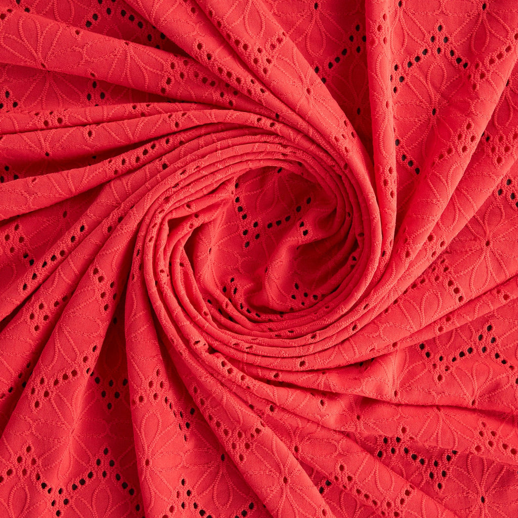 FLORENCE DAISY KNIT EYELET  | 26449  - Zelouf Fabrics