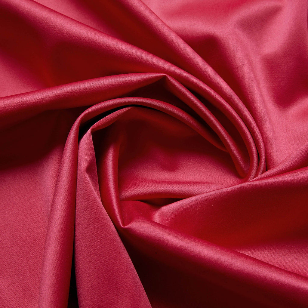 SHAKIRA SATIN| 5557 PARTY CERISE - Zelouf Fabrics