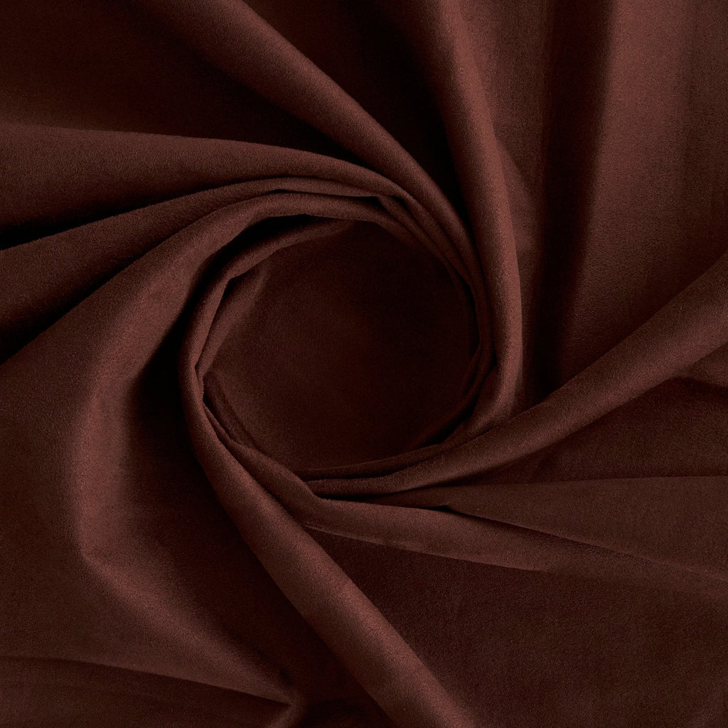 JANIE SCUBA SUEDE  | 26228 FINE MOCHA - Zelouf Fabrics