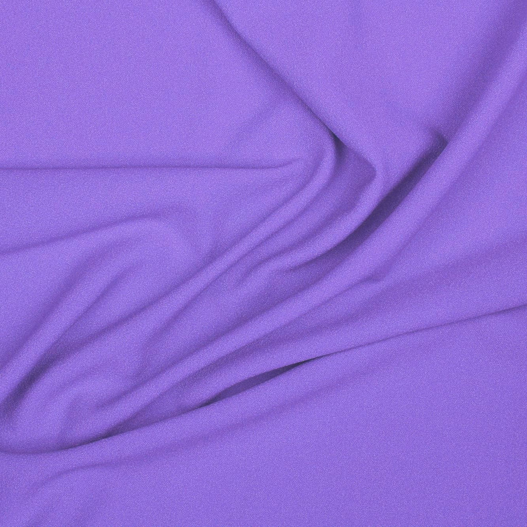 LIGHTWEIGHT SCUBA CREPE | 5663 616 SOFT LILAC - Zelouf Fabrics
