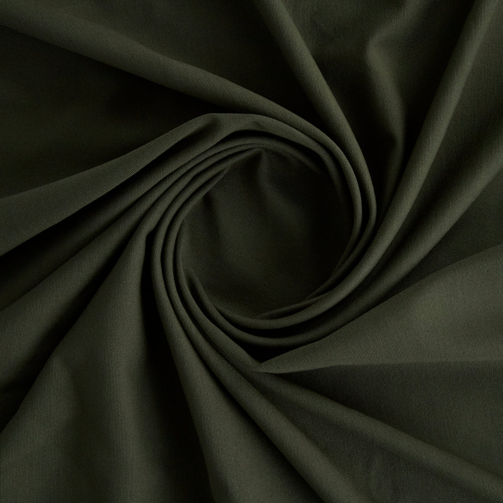 RAYON NYLON SPAN PONTE  | 5217 FINE OLIVE - Zelouf Fabrics