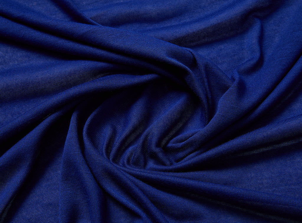 HACCI RAYON SPANDEX | 5731 ROYAL - Zelouf Fabrics