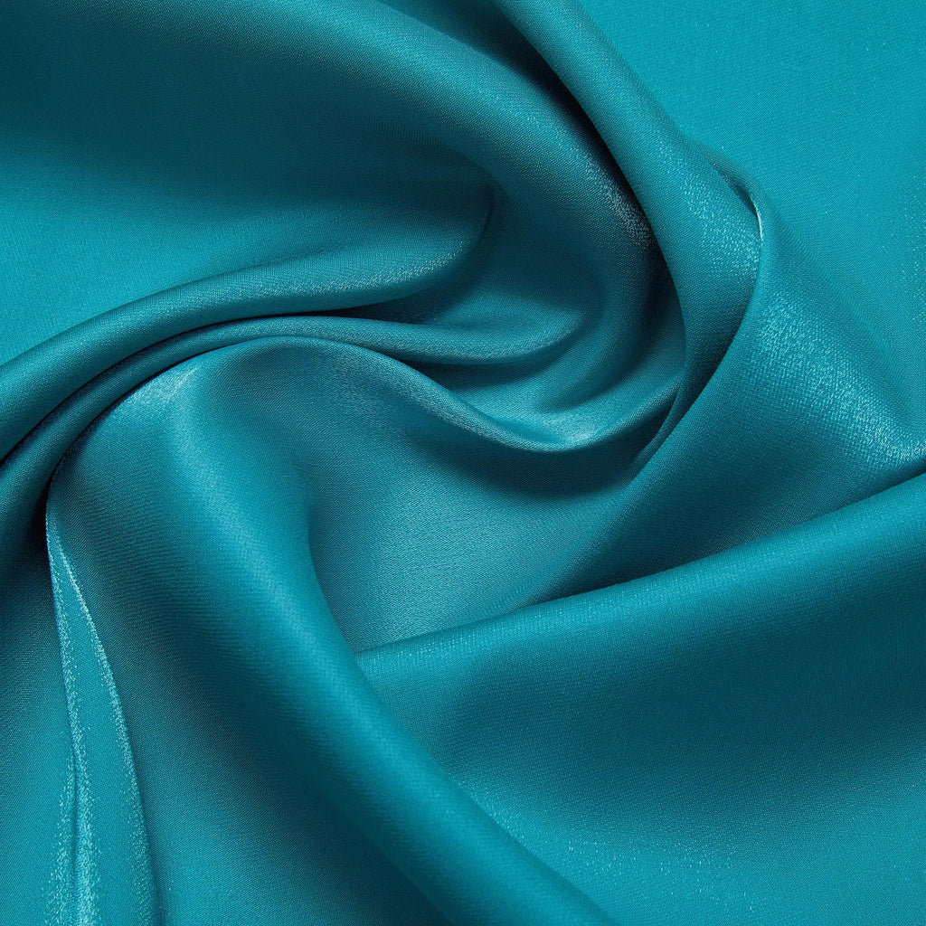 SHIMMER SPANDEX| 5743 MY TEAL - Zelouf Fabrics