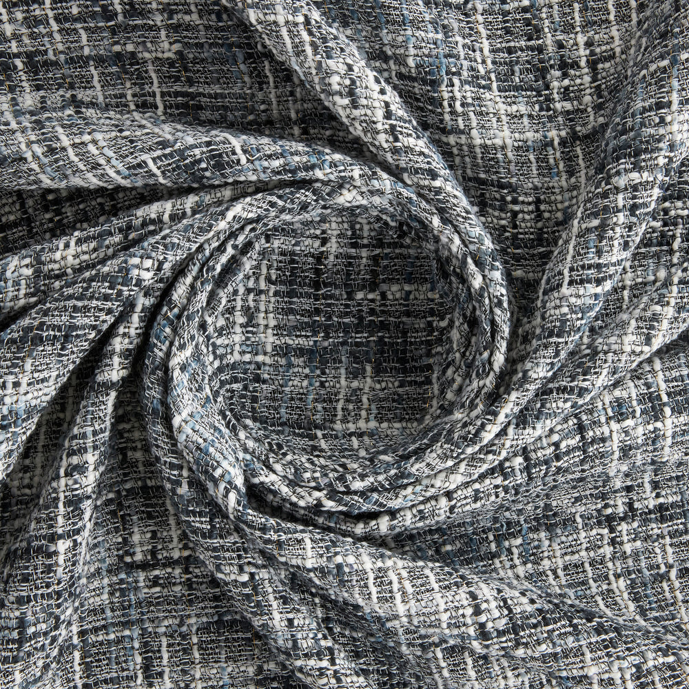 Gold/Black 17 Metallic Silk Tweed main image 1