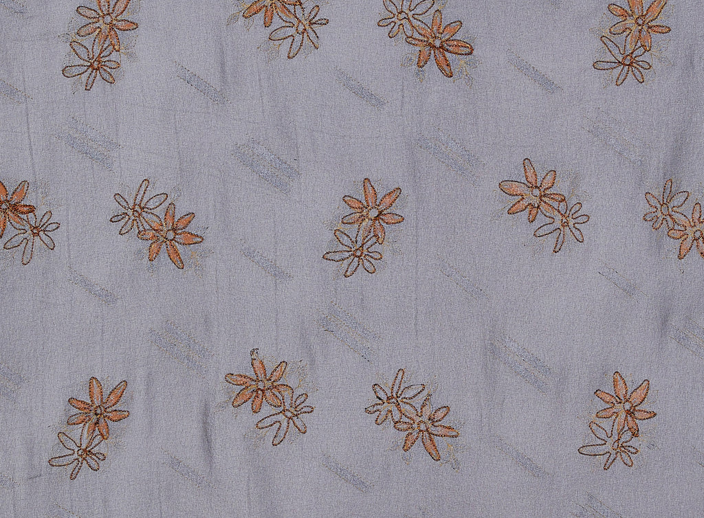Lara Embroidery On Georgette  | 6030  - Zelouf Fabrics