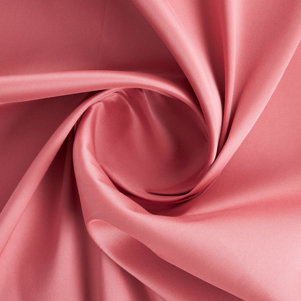 STRETCH MIKADO SATIN TWILL| 23435 FINE CORAL - Zelouf Fabrics