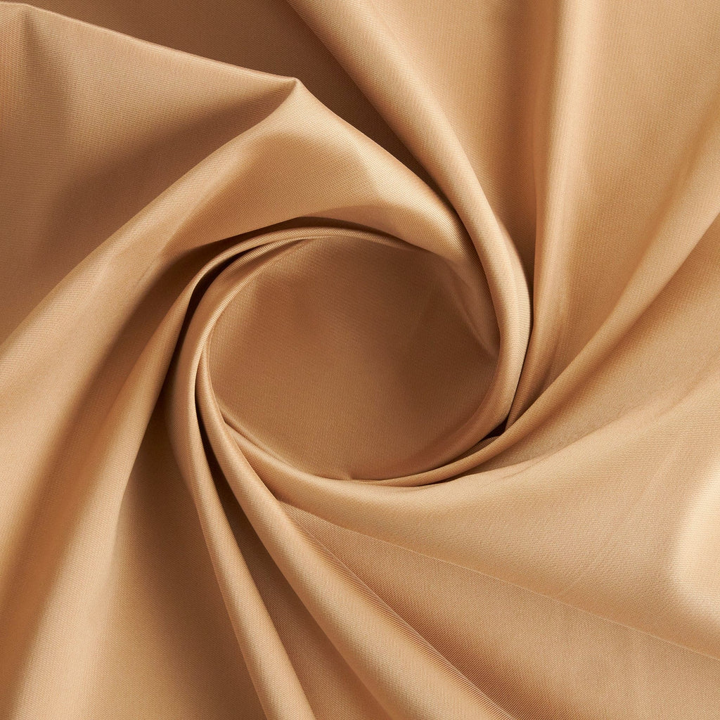 STRETCH MIKADO SATIN TWILL| 23435 FINE GOLD - Zelouf Fabrics