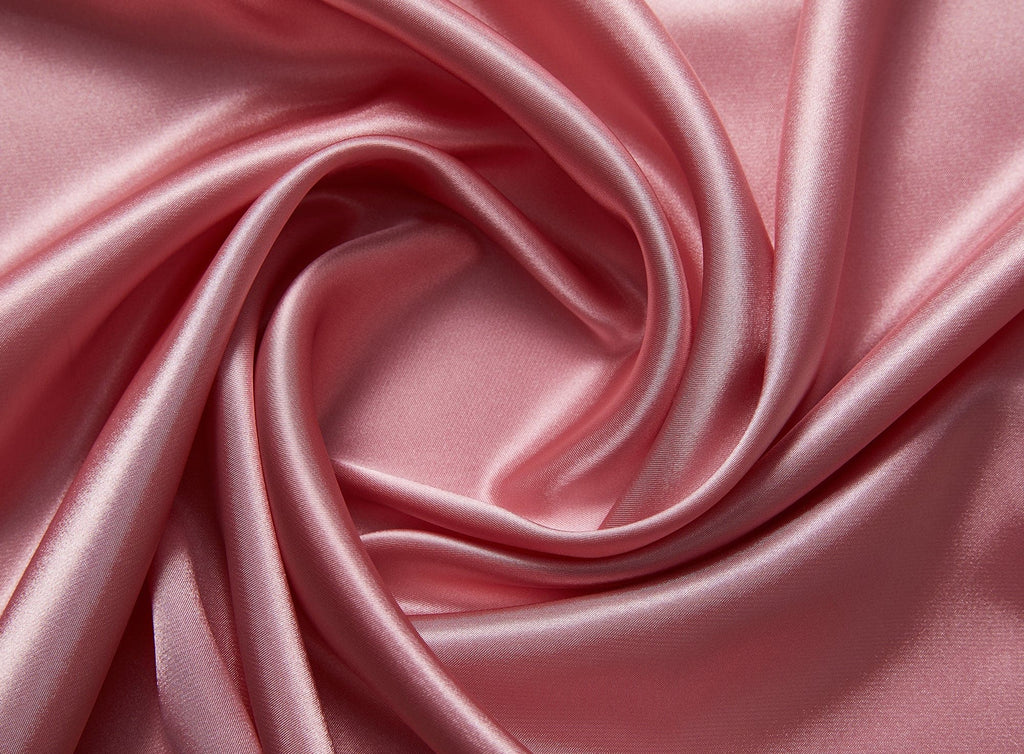 SOLID CHARMEUSE | 6124 PINK - Zelouf Fabrics