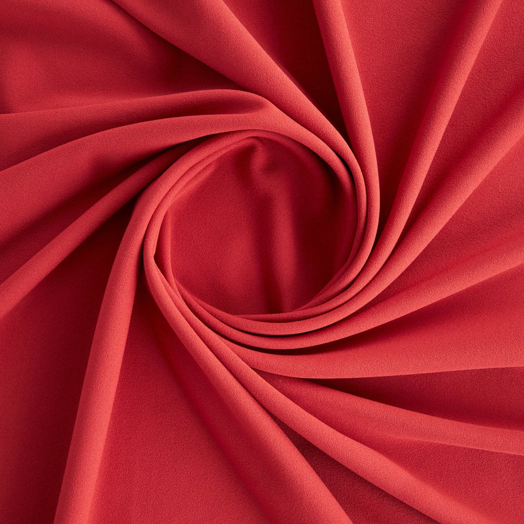 MARVELOUS BRICK | 5664 - 1-SCUBA CREPE - Zelouf Fabrics