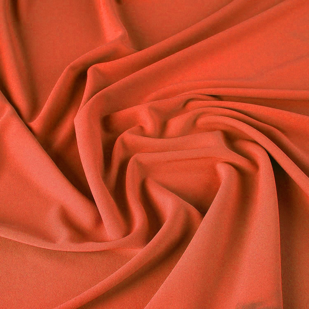 PUMPKIN | 621-ORANGE - MATT JERSEY - Zelouf Fabrics