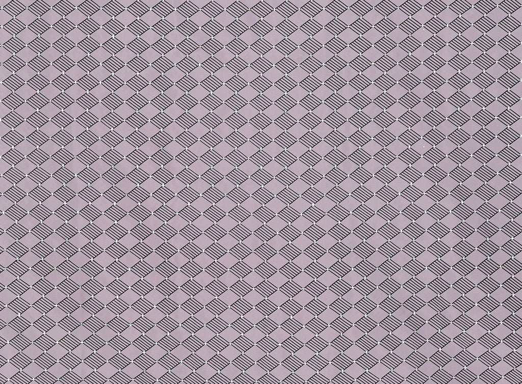 Diamond Grid W/Hologram Dots On Organza  | 6286  - Zelouf Fabrics