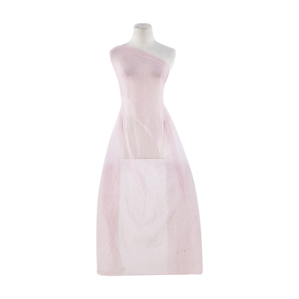 PINK REFLECTION | 6288-MULTI - SOLID TULLE W / ROLLER MULTI GLITTER - Zelouf Fabrics