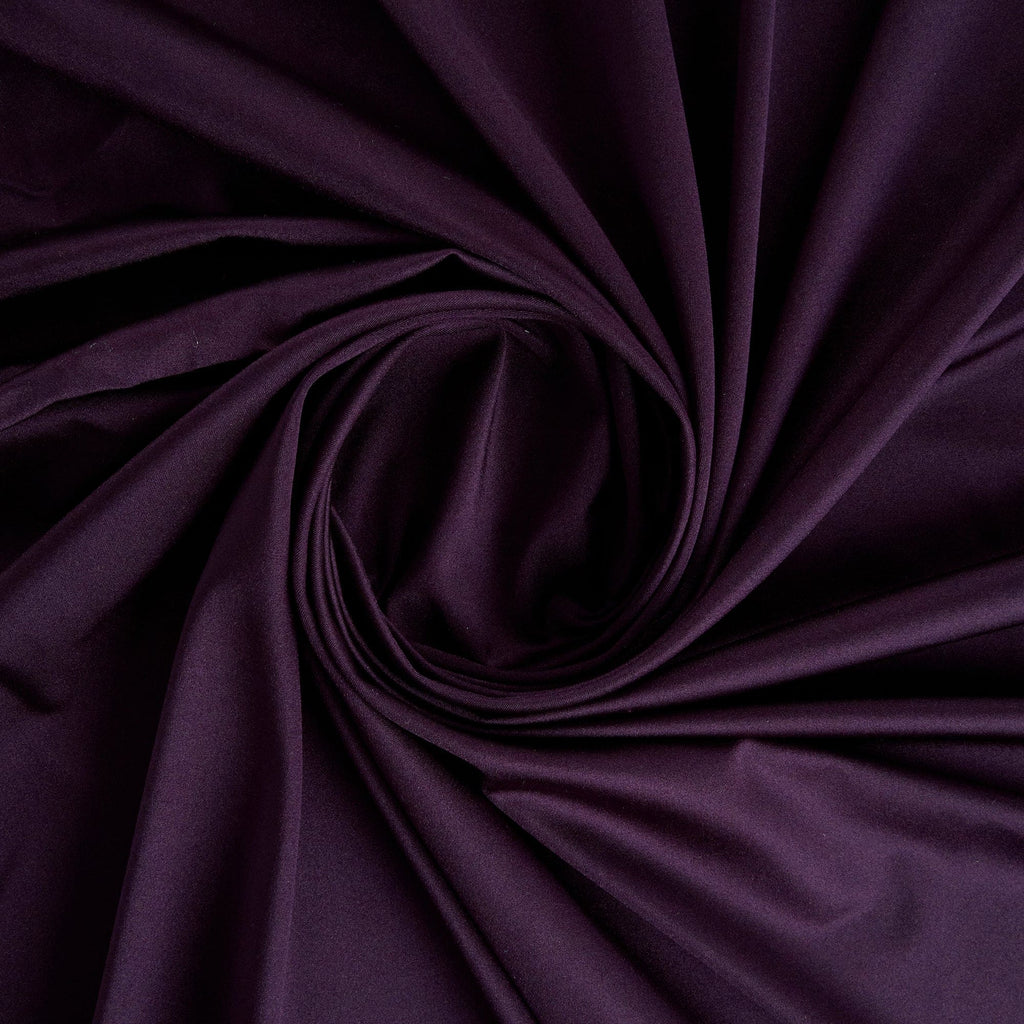 MARVELOUS PLUM | STRETCH BODYCON SATIN | 25333 - Zelouf Fabrics