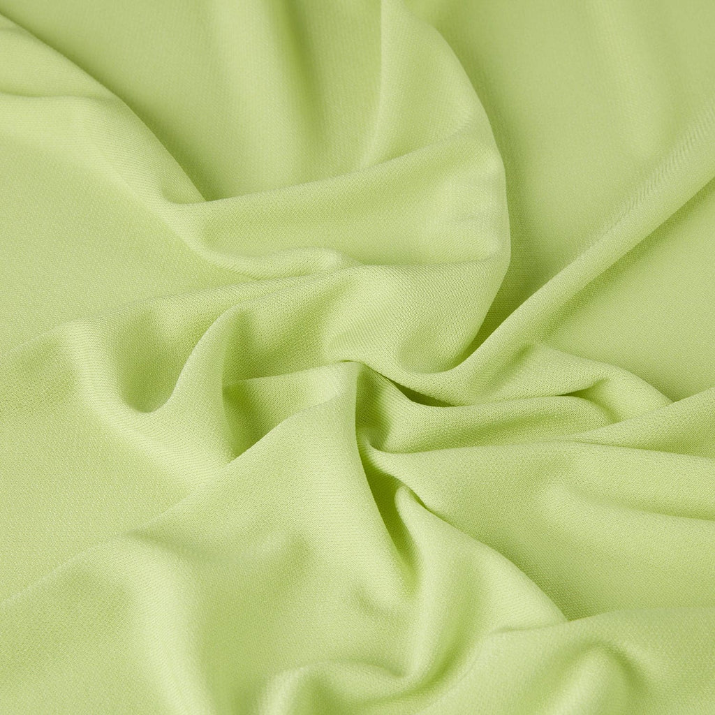 POLY RAYON MATTE JERSEY | 632 L/GREEN - Zelouf Fabrics