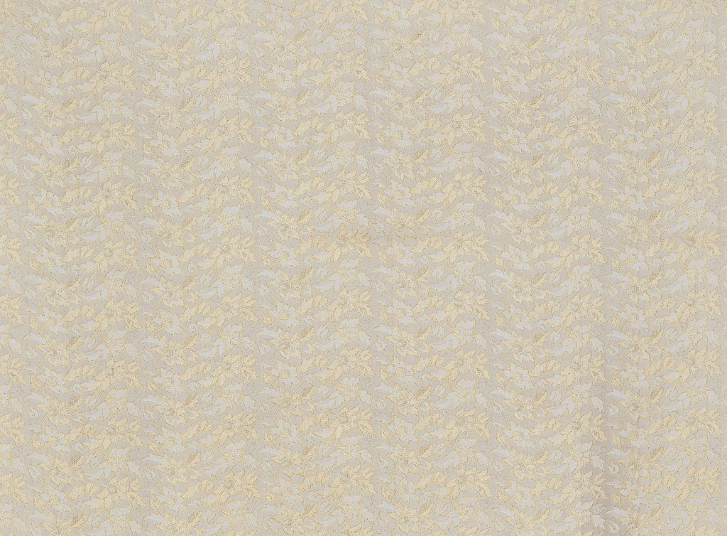 BEIGE/GOLD | 6406 - FLORAL BANQUET LUREX JACQUARD - Zelouf Fabrics