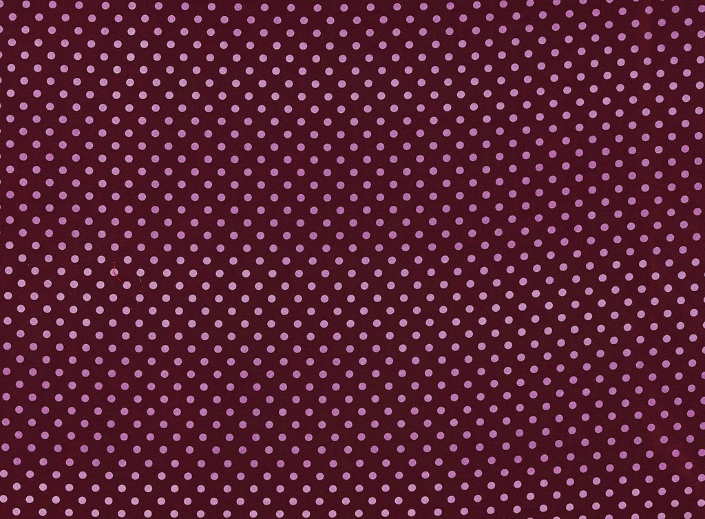 RED/FUSCHIA | 6583 - DOTS PRINT TAFETTA - Zelouf Fabrics