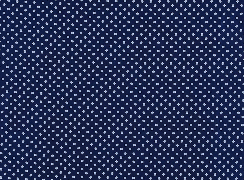 SAPHIRE/BLUE | 6583 - DOTS PRINT TAFETTA - Zelouf Fabrics