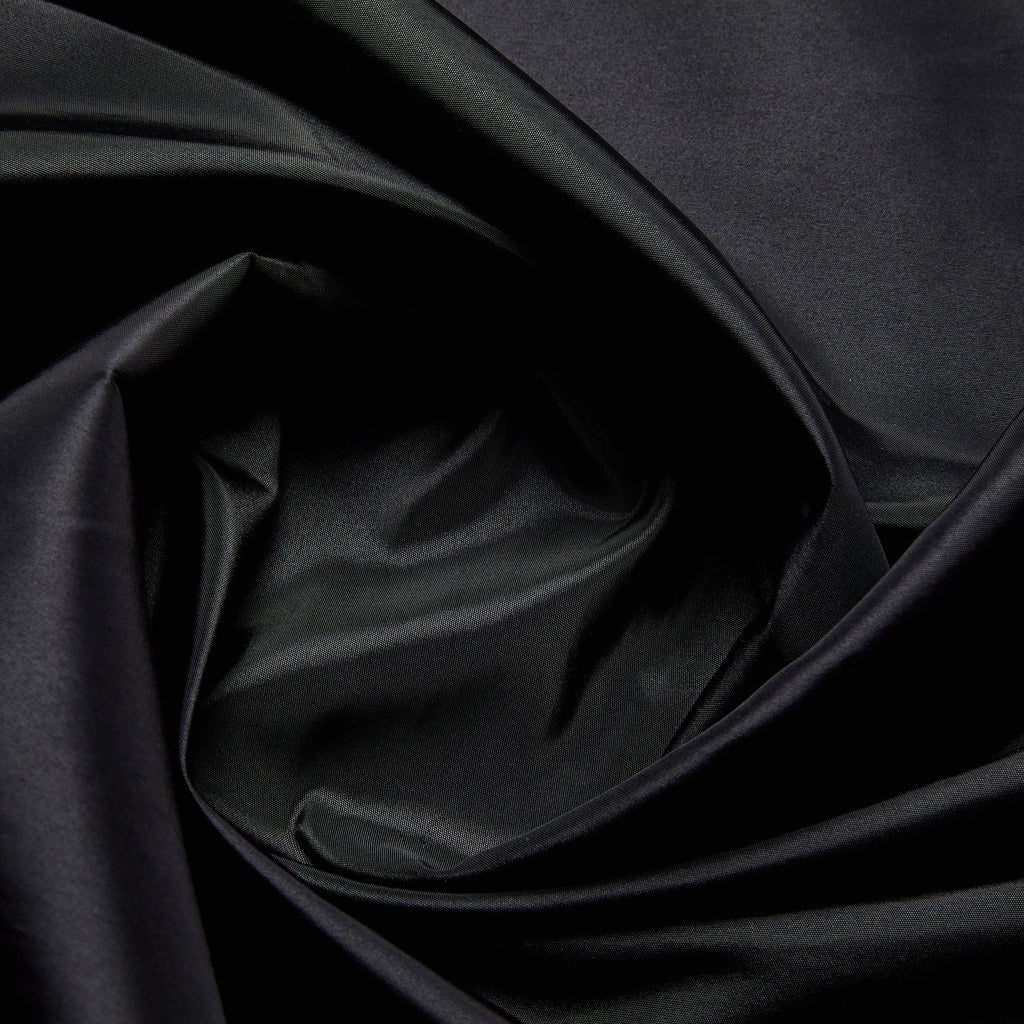 SASHA BLACK | 6659 - SOLID ALEXA TAFFETA - Zelouf Fabrics