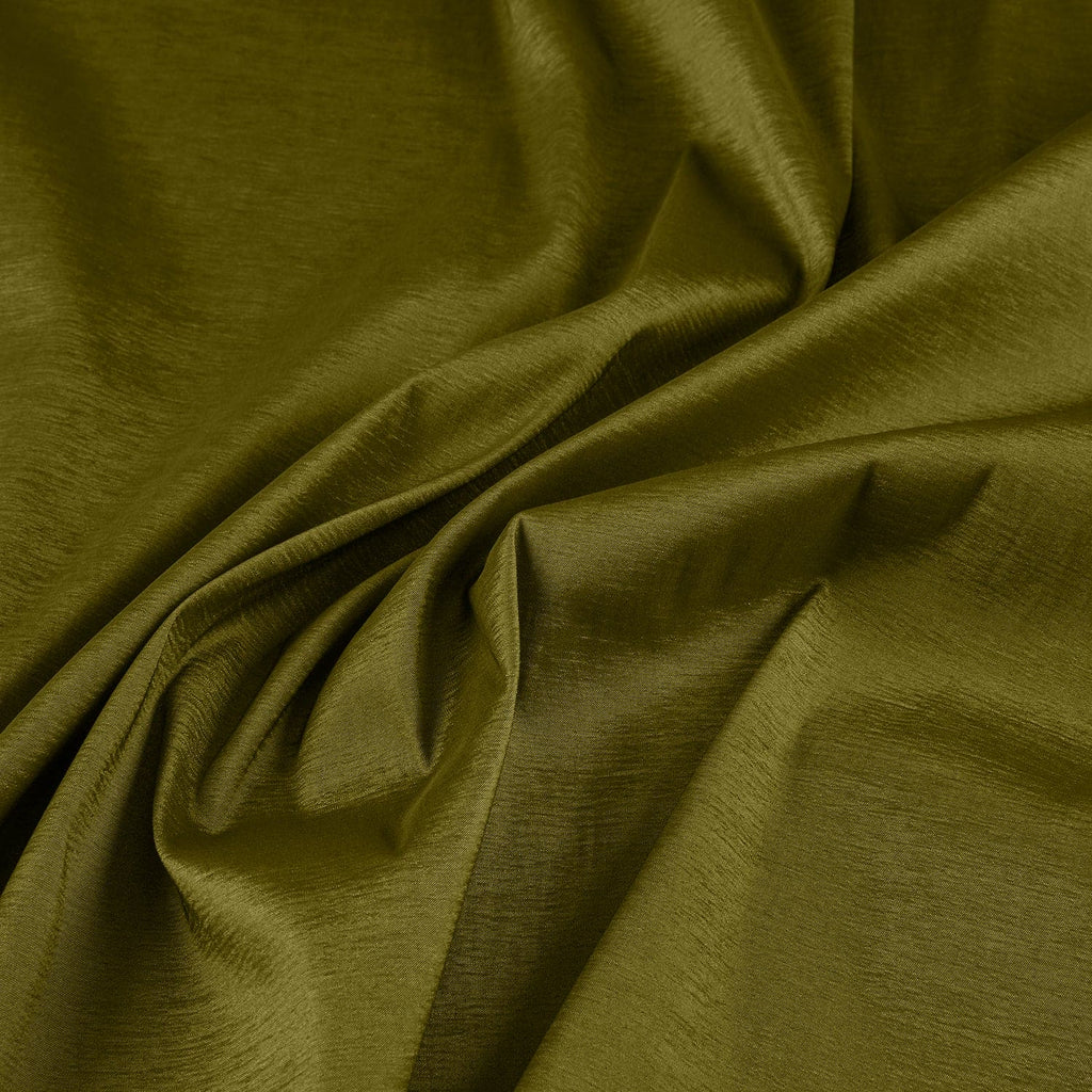 CITRINE BANGEL | 6660-GREEN - SOLID DANIELLA N/P STRETCH TAFFETA - Zelouf Fabrics 