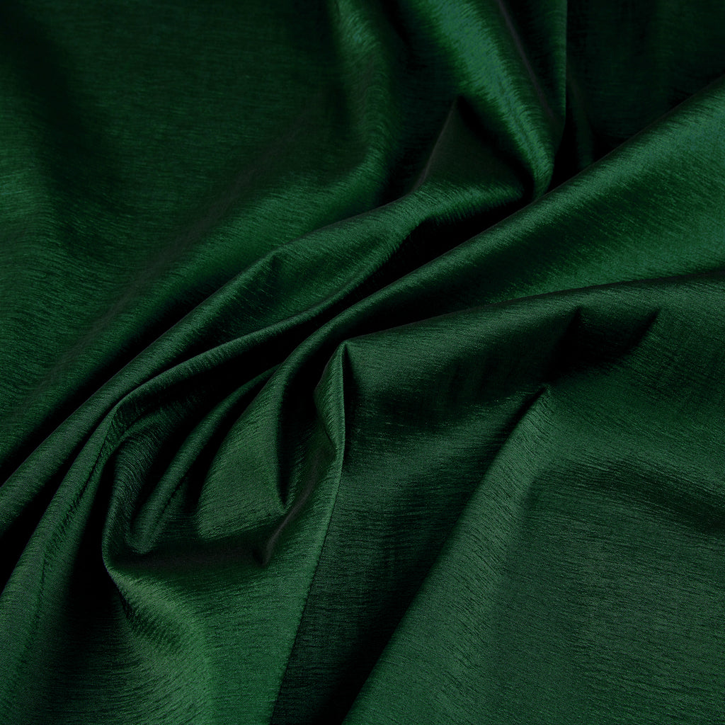 EXCITE EMERALD | 6660-GREEN - SOLID DANIELLA N/P STRETCH TAFFETA - Zelouf Fabrics