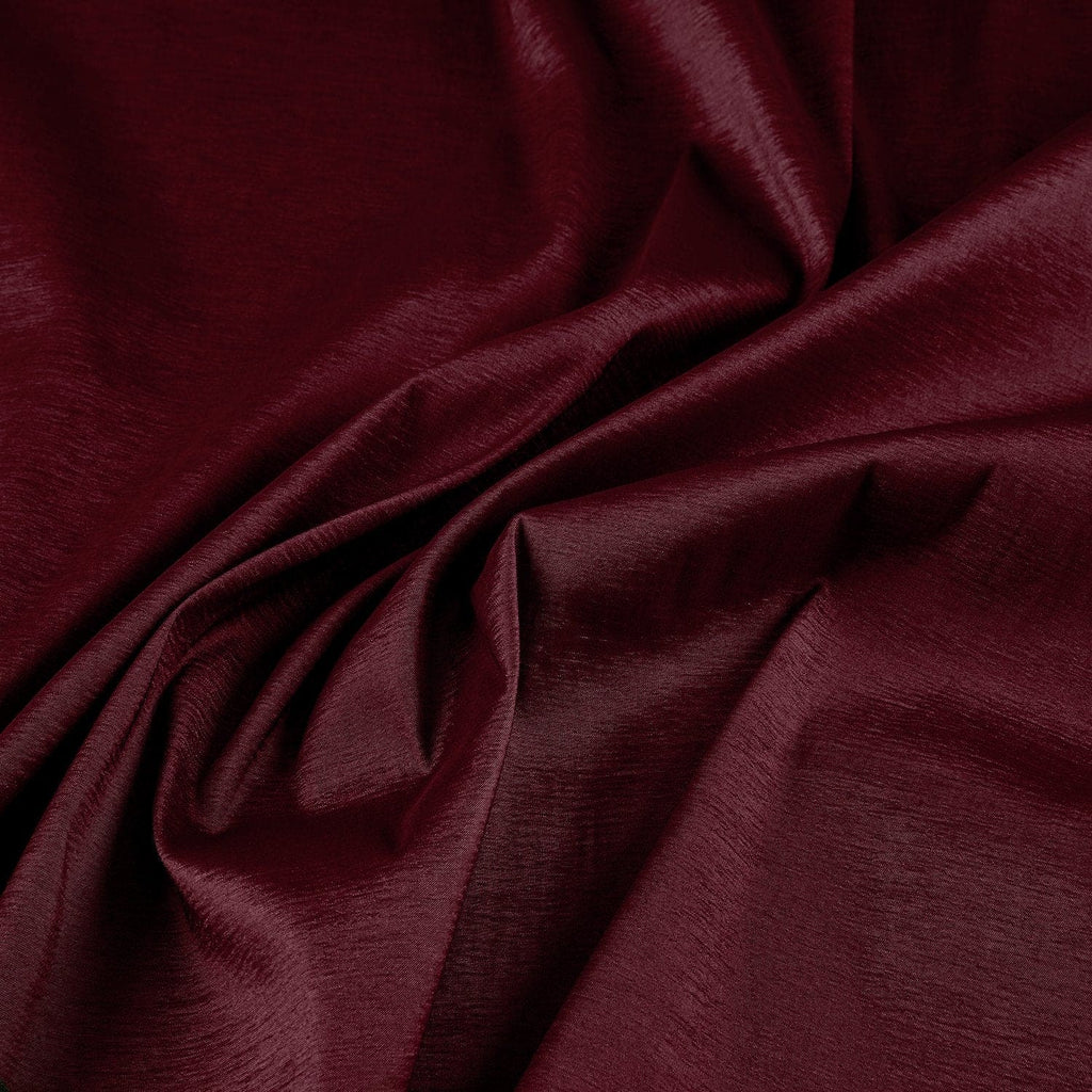 STRETCH TAFFETA | 6660 HOT GARNET - Zelouf Fabrics