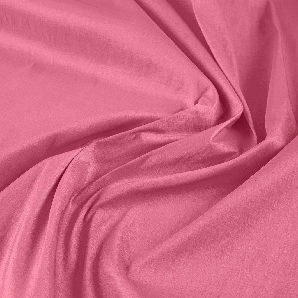 ROSE BONGO | 6660-PINK- SOLID DANIELLA N/P STRETCH TAFFETA - Zelouf Fabrics