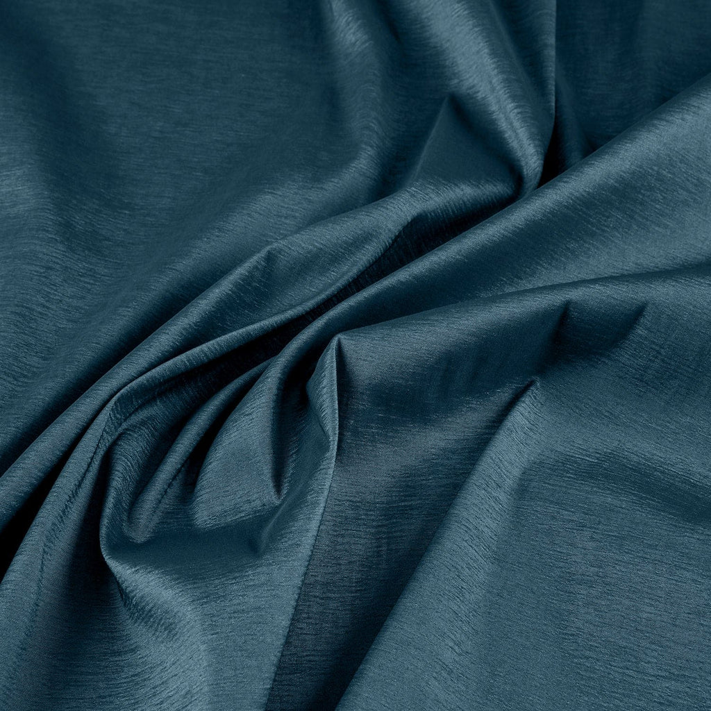 ROUGE DENIM | 6660-BLUE - SOLID DANIELLA N/P STRETCH TAFFETA - Zelouf Fabrics