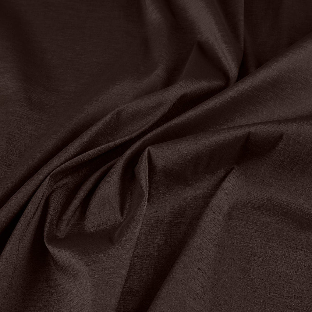 STRETCH TAFFETA | 6660 VAMP BROWN - Zelouf Fabrics