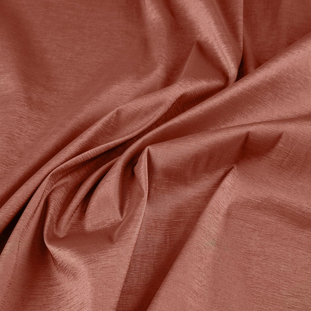 STRETCH TAFFETA | 6660 VICTORIAN COPER - Zelouf Fabrics