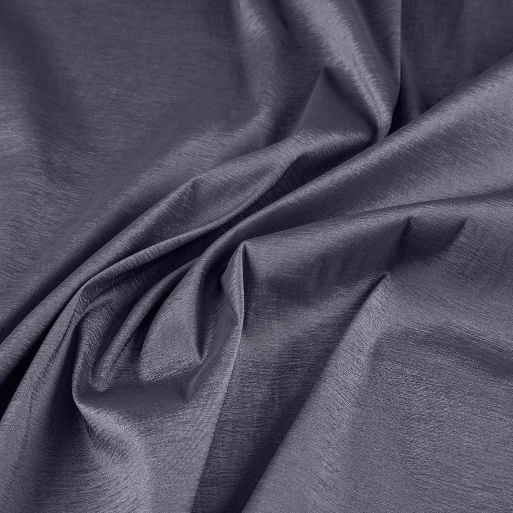 WEDGEWOOD SLATE | 6660-GREY - SOLID DANIELLA N/P STRETCH TAFFETA - Zelouf Fabrics