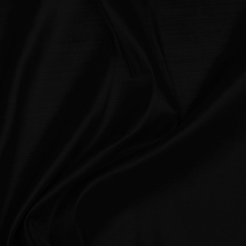 BLACK | 6699-BLACK - STRETCH TAFFETA - Zelouf Fabrics