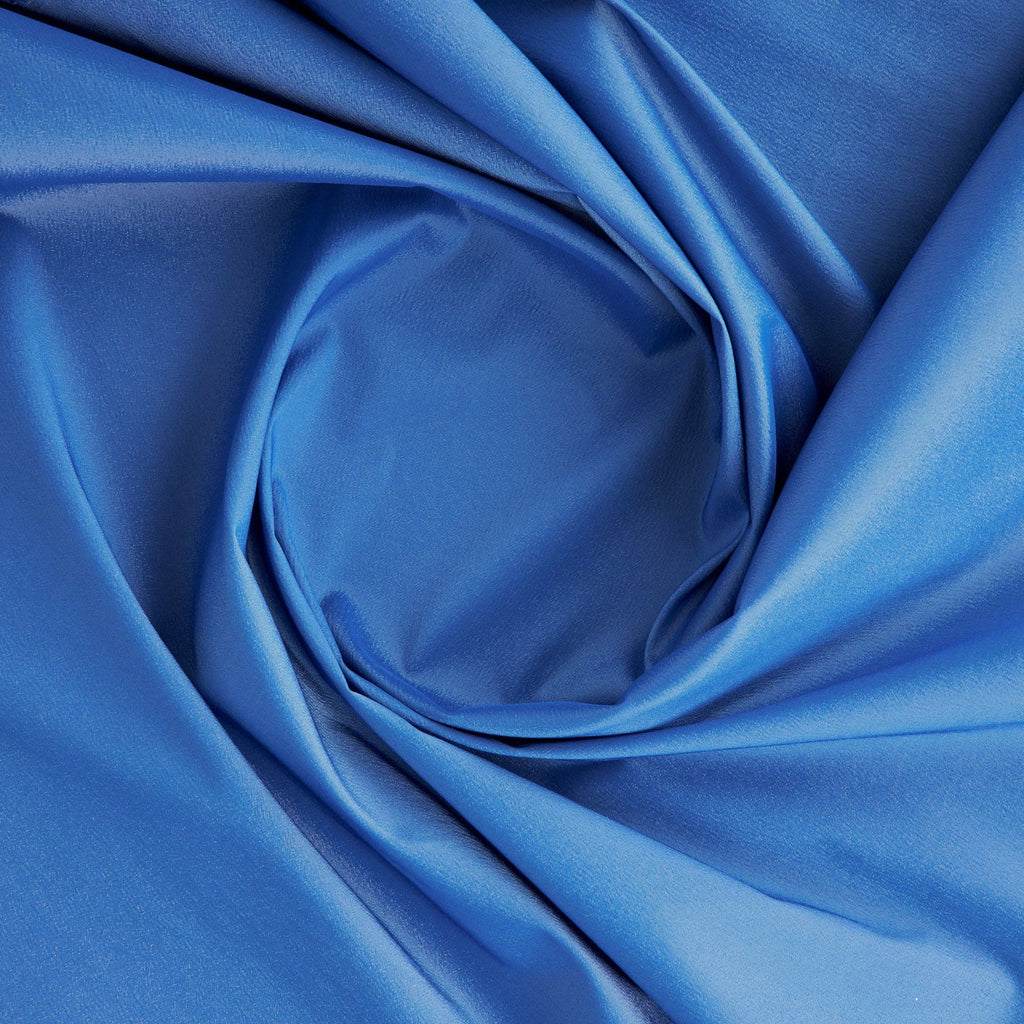 IRIDESCENT STRETCH TAFFETA | 6700 BLUE 1 - Zelouf Fabrics