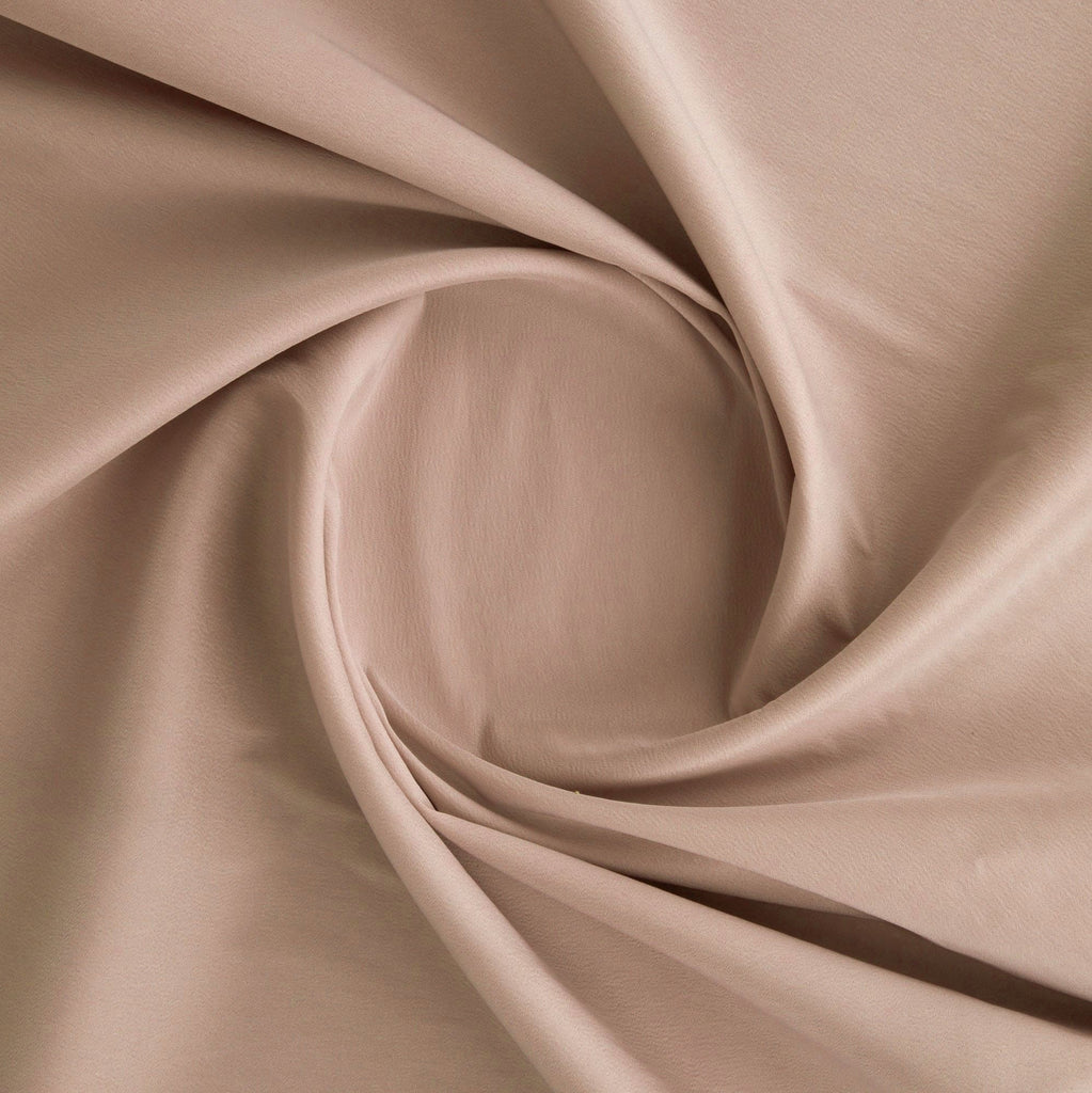 CAMEL POWDER | 6700 - SOLID IRIDESCENT STRETCH TAFFETA - Zelouf Fabric