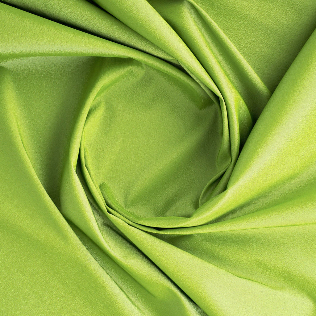 HAMPTONS GREEN | 6700 - SOLID IRIDESCENT STRETCH TAFFETA - Zelouf Fabric