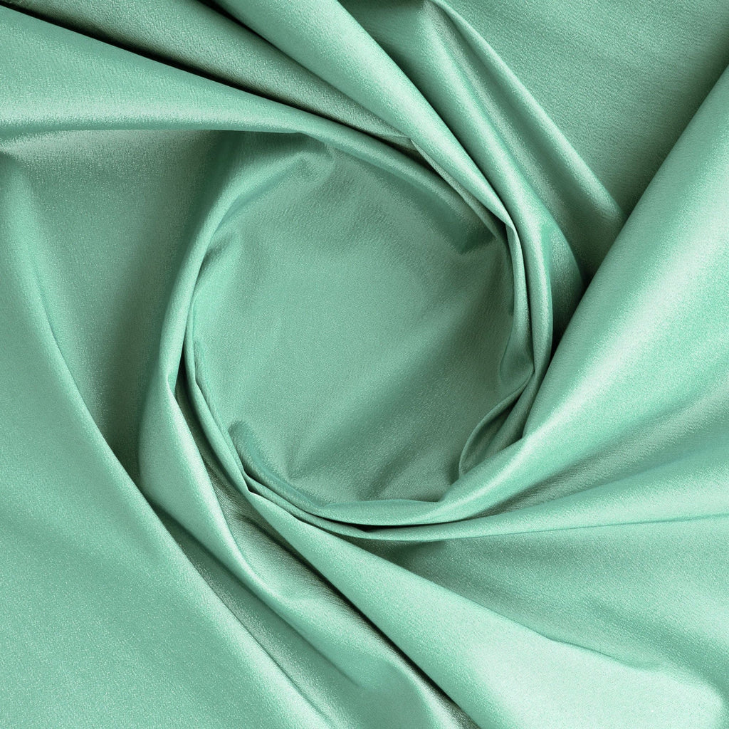 IRIDESCENT STRETCH TAFFETA | 6700 HONEY MINT - Zelouf Fabrics