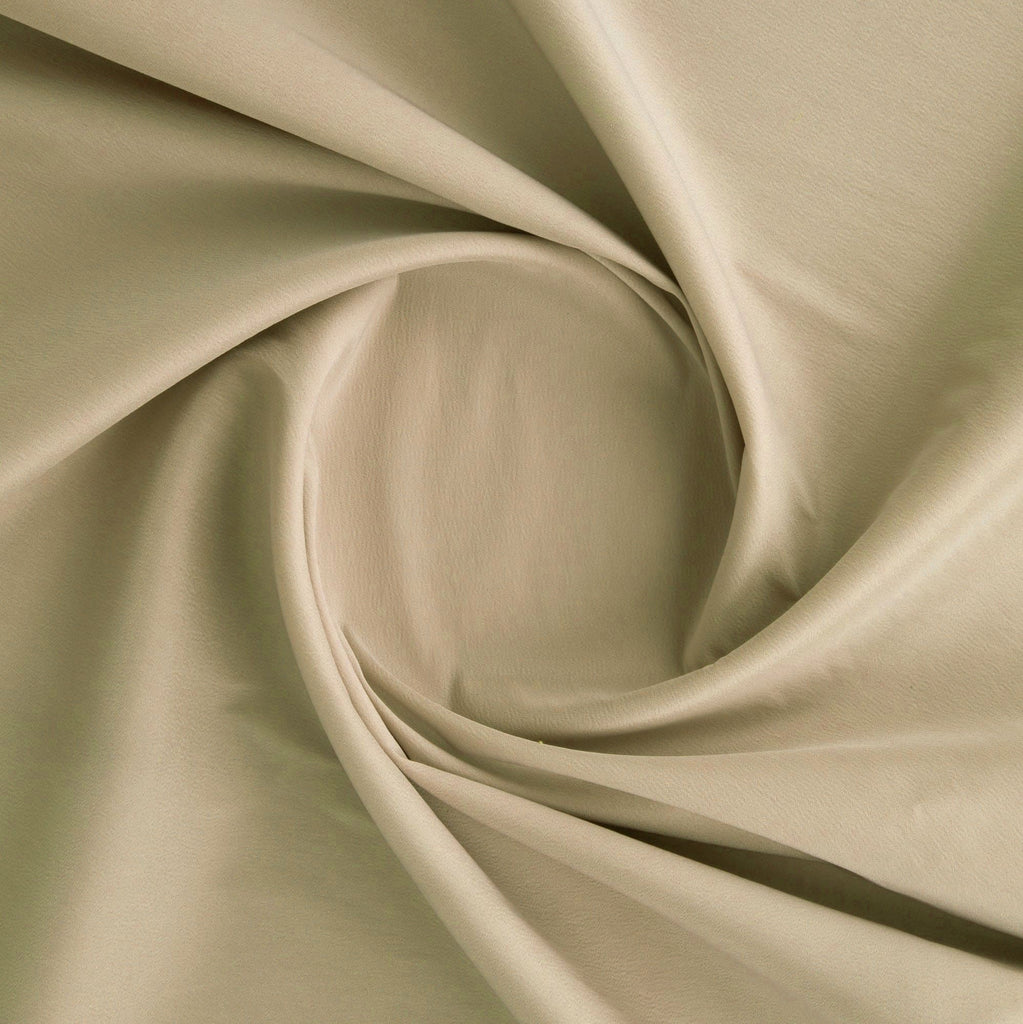 HONEY VANILLA | 6700 - SOLID IRIDESCENT STRETCH TAFFETA - Zelouf Fabric