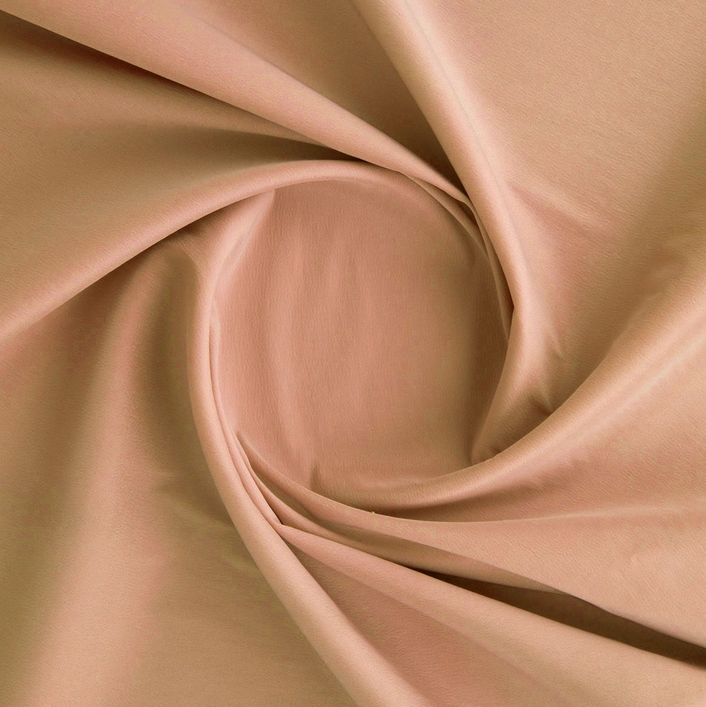IRIDESCENT STRETCH TAFFETA | 6700 ORANGE ROSE - Zelouf Fabrics