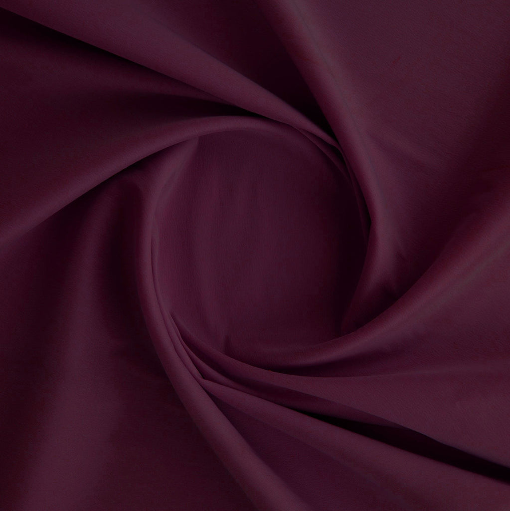 IRIDESCENT STRETCH TAFFETA | 6700 REGAL RUBY - Zelouf Fabrics