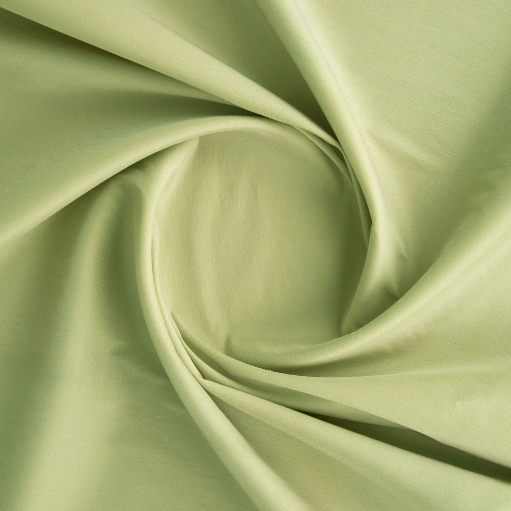 IRIDESCENT STRETCH TAFFETA | 6700 SAGE ROSE - Zelouf Fabrics
