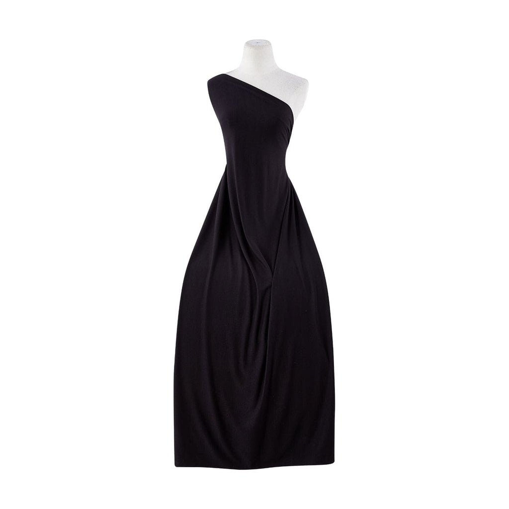 Rayon Spandex Jersey  | 6795 BLACK - Zelouf Fabrics