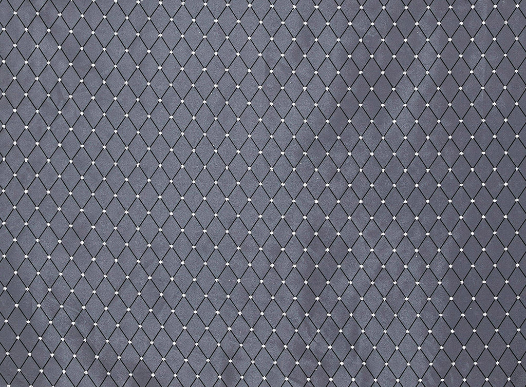 CHECK FLOCK DOT GLITTER ORGANZA  | 6814-922  - Zelouf Fabrics