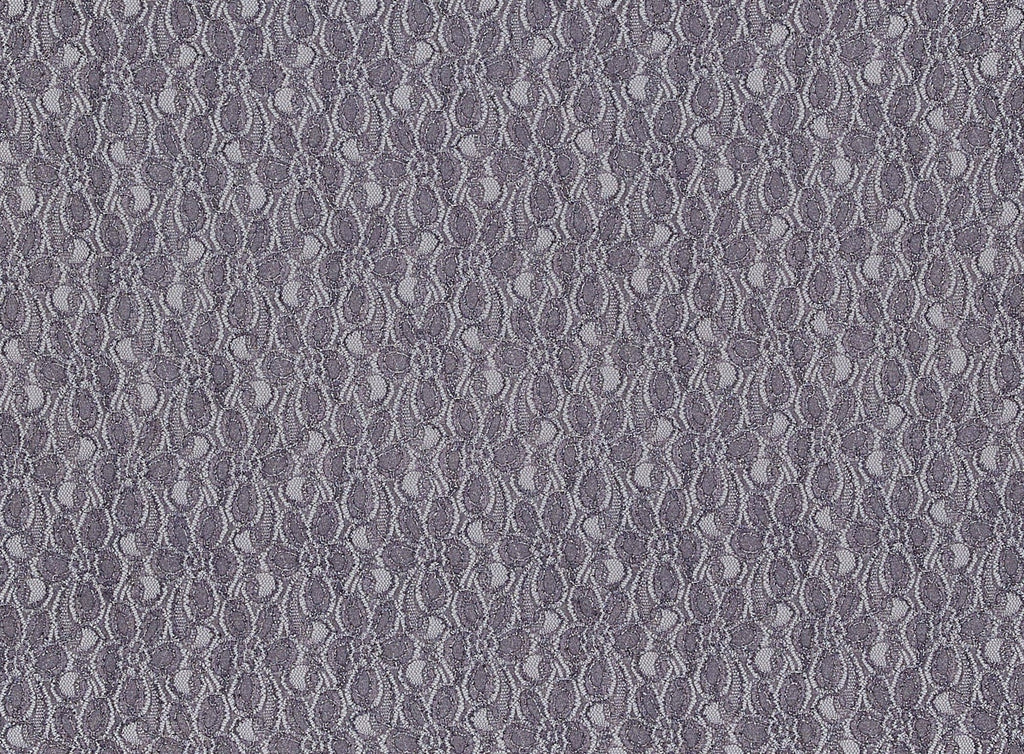 COAL FLAME | 7266-FOIL - RIO FOIL STRETCH LACE - Zelouf Fabrics