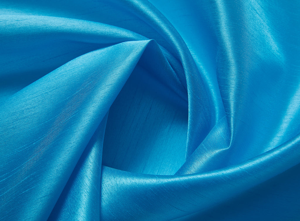 TURQUOISE EASTER | 7280 - SOLID N/P SHANTUNG - Zelouf Fabrics