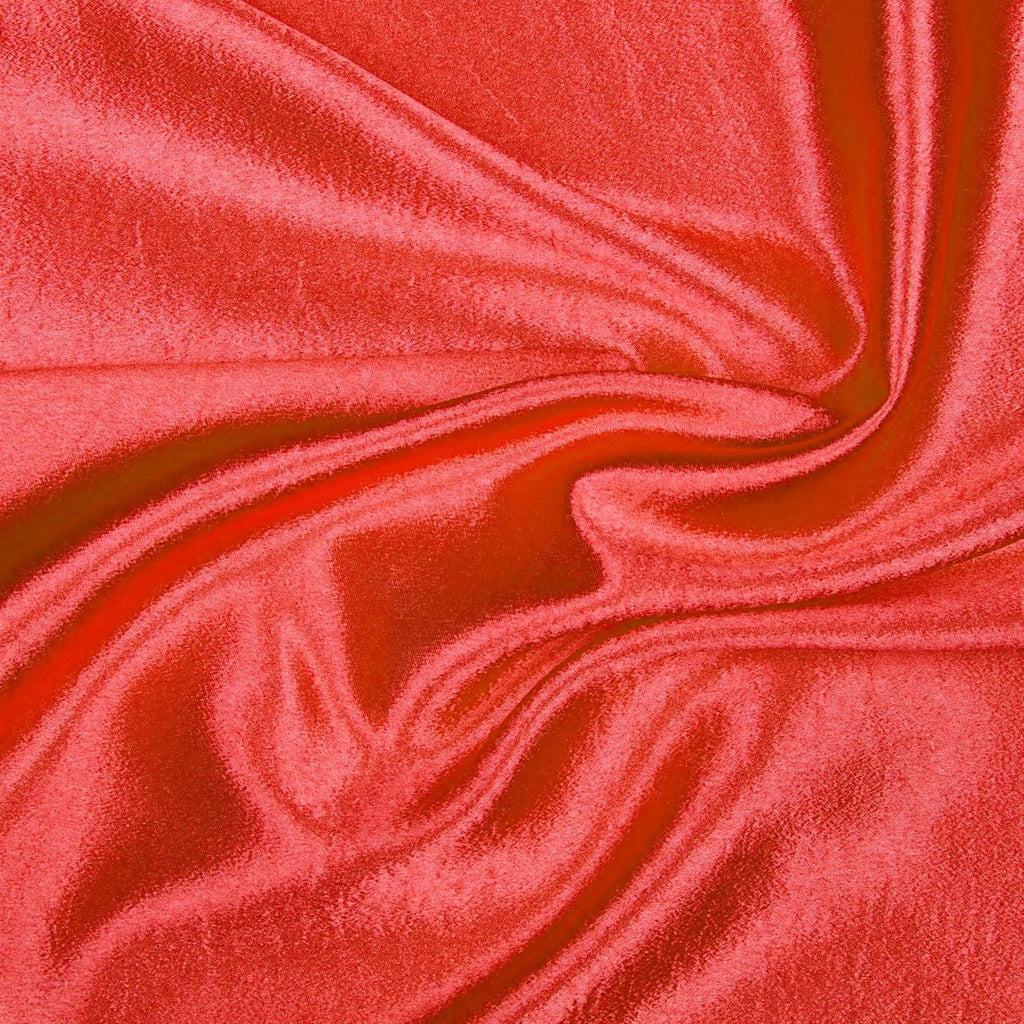 MANGO FIZZ | 7312-ORANGE - SOLID CHLOE STRETCH SATIN CREPE - Zelouf Fabrics