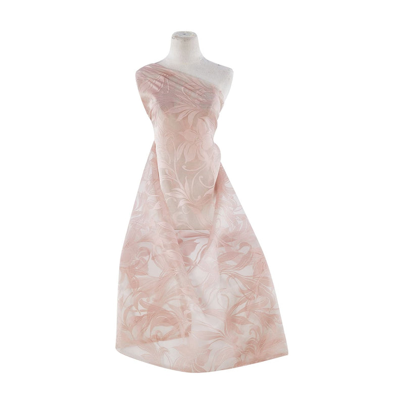 LEAF BURNOUT ORGANZA  | 7565